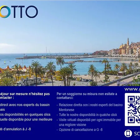 Lägenhet Spacieux 2p Climatise Avec Terrasses Et Garage, Proche Centre De Et Plages - Fr-1-196-332 *